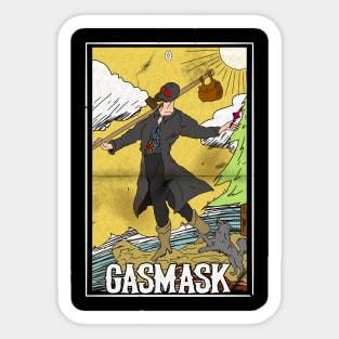 Gasmask Sticker